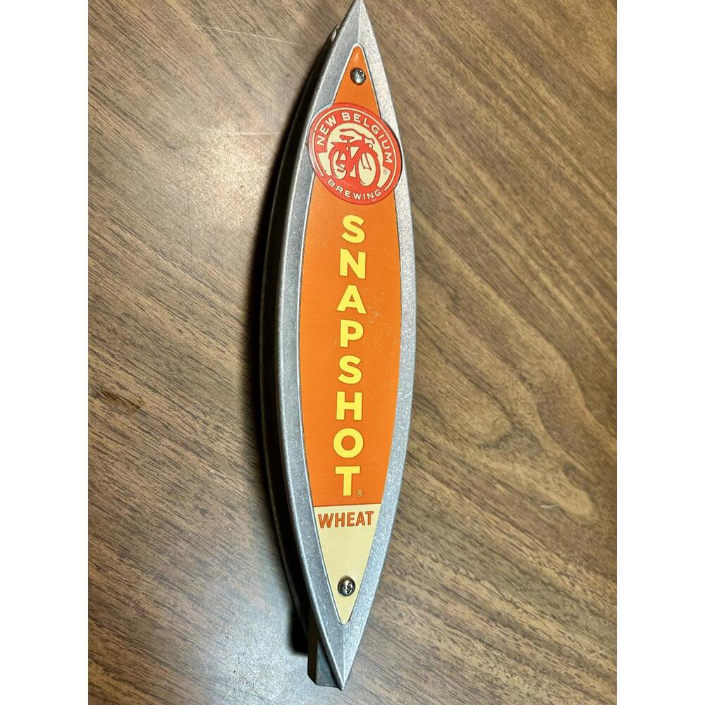 New Belgium Snapshot Wheat Tap Handle – Pub Style Bar Decor